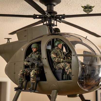 Gunner Edition helicopter ceiling fan detail